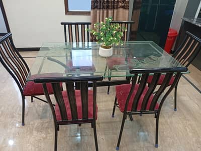 Dining table |6 chairs|