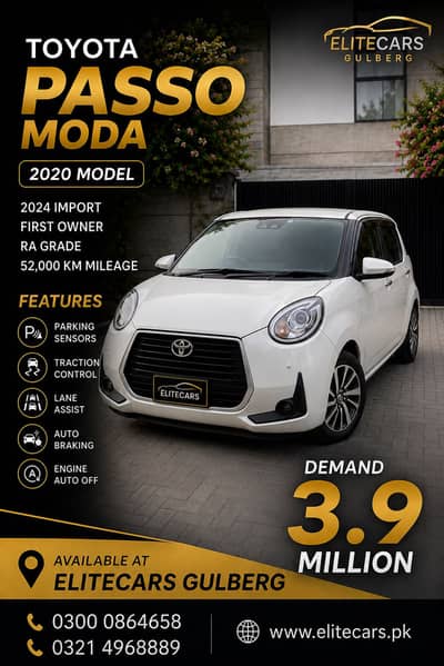 Toyota Passo moda 2020 modle 2024 import