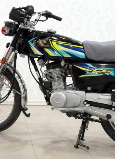 Brand New Honda CG125 as you buy from showroom
