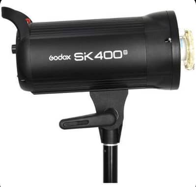 Godox Sk400 light with Triopo octa