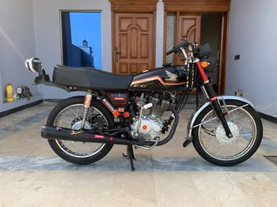 Honda CG-125 2K19 Full Modefied