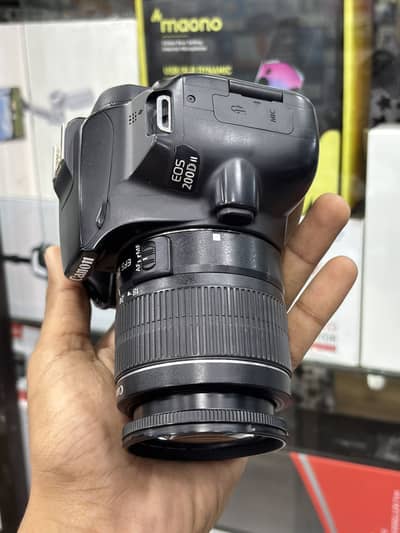 Canon 200D Mark II - 4K Video recording - complete accessories