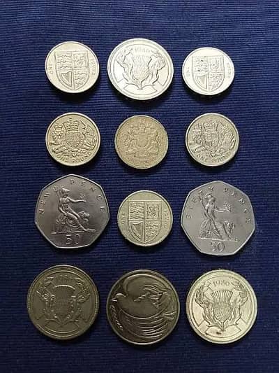 UK Pound Coins
