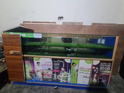 Mobile shop counter