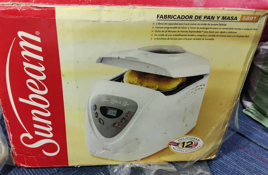 sunbeam bread maker machine 4