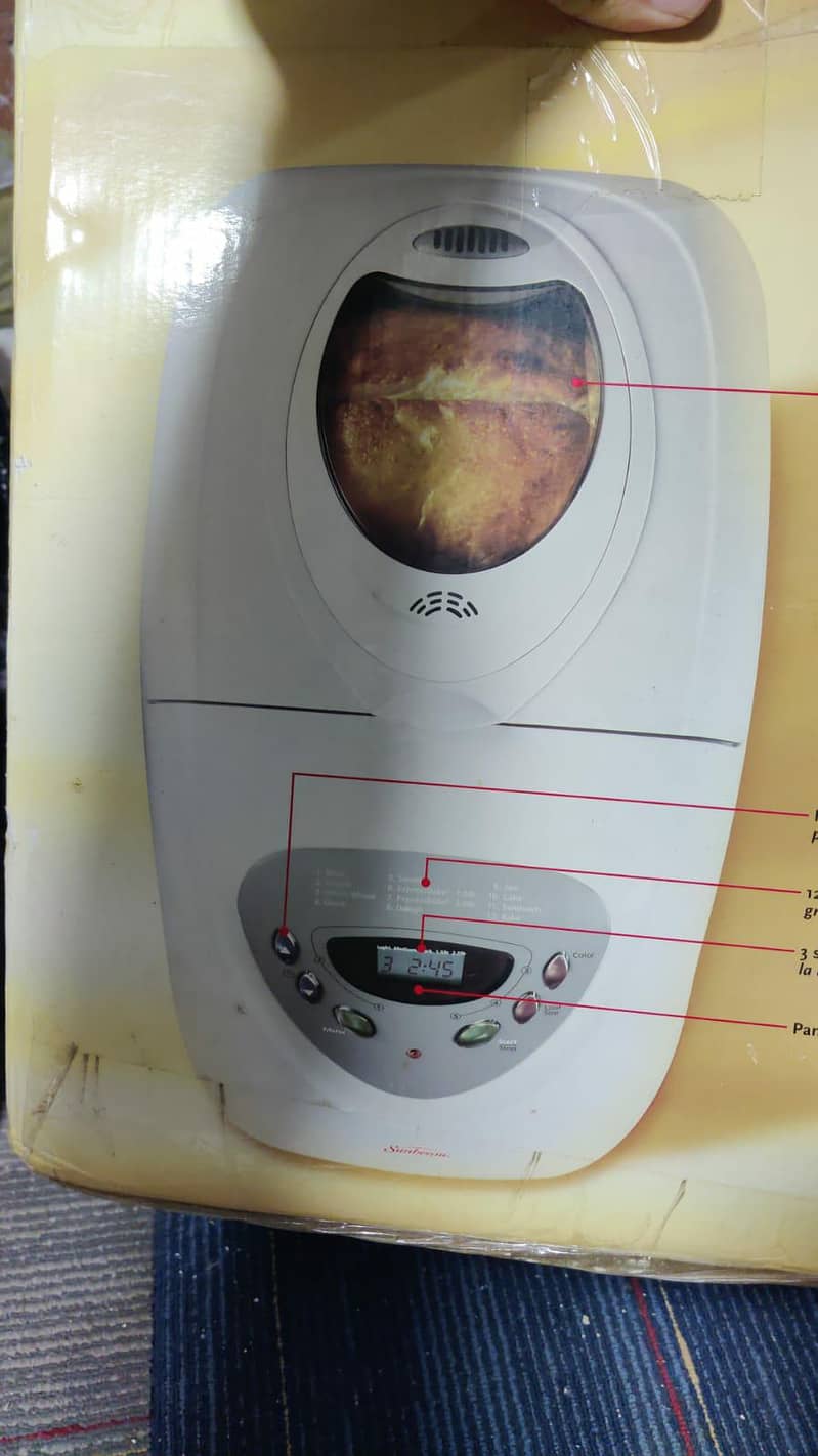 sunbeam bread maker machine 5