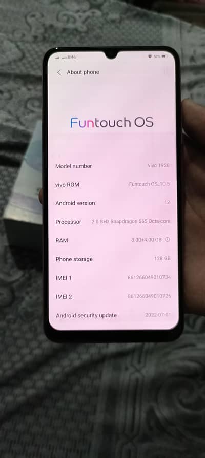 Vivo S1 Pro Mobile Number 03170937639