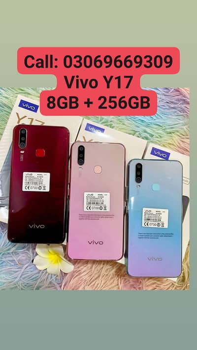 Vivo Y17 PTA Approved 8GB Ram Price Only 15500)- 256GB Room Warranty