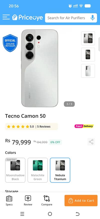 Techno Camon 50