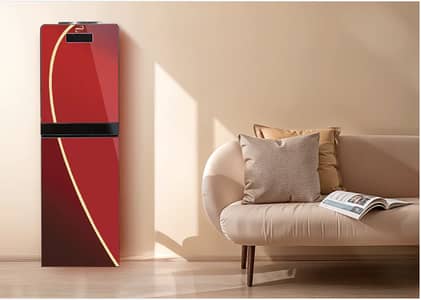 Homage Water Dispenser 3 Taps with refrigerator - Glass Door - 10/10