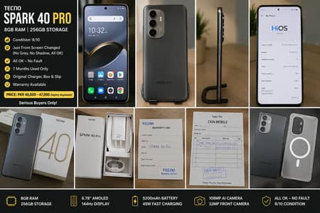 Tecno spark 40 pro