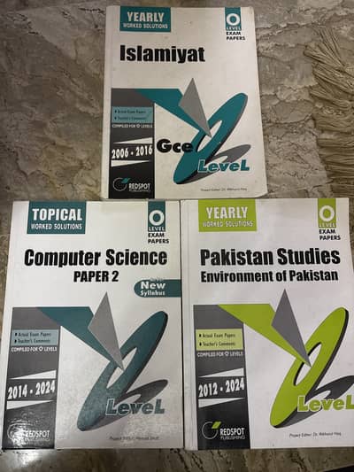 Computer science and Pak studies (new) untouched islamiyat slight used