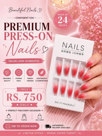Artificial Printed Nails