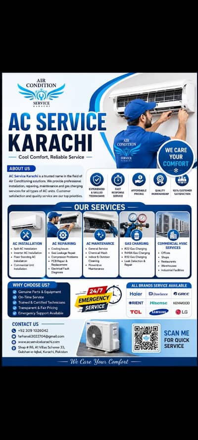 AC Service & Repair in Karachi  AC Gas Filling Maintenance & Cleaning