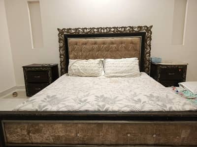 heavy solid wood king size