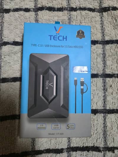 vtech type c 512 hdd/ssd with case