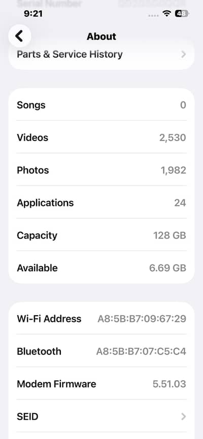 Iphone 13 128 GB Jv