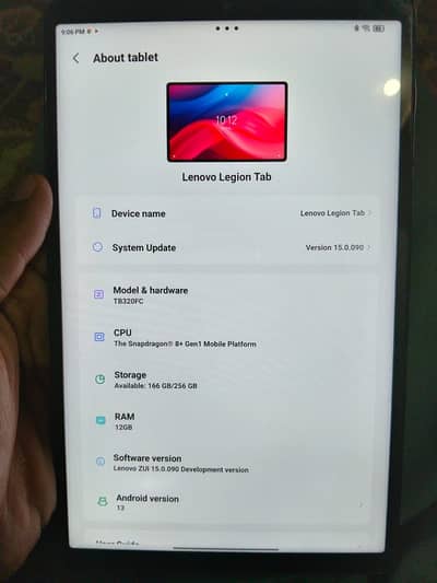 Lenovo legion tab  urgent sale