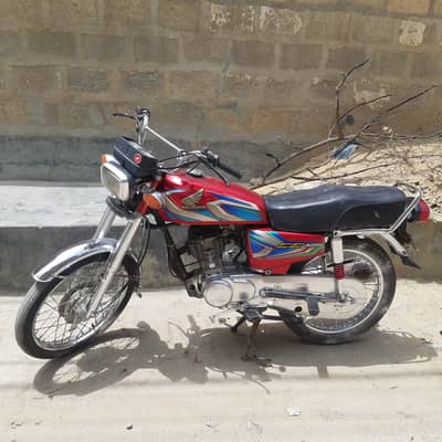 Honda CG 125 Own my name powerful soundless engine