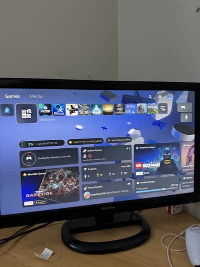 Viewsonic 24 inch 1080p 60hz monitor for gaming ps5/ps4