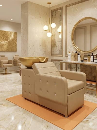 Barber chair/Cutting chair/ Shampoo unit/Trolly/Saloon Furniture.