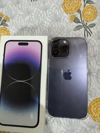 14 pro max deep purple LLA pta aprvd 256gb