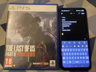 The last of us 2 Remastered PS5