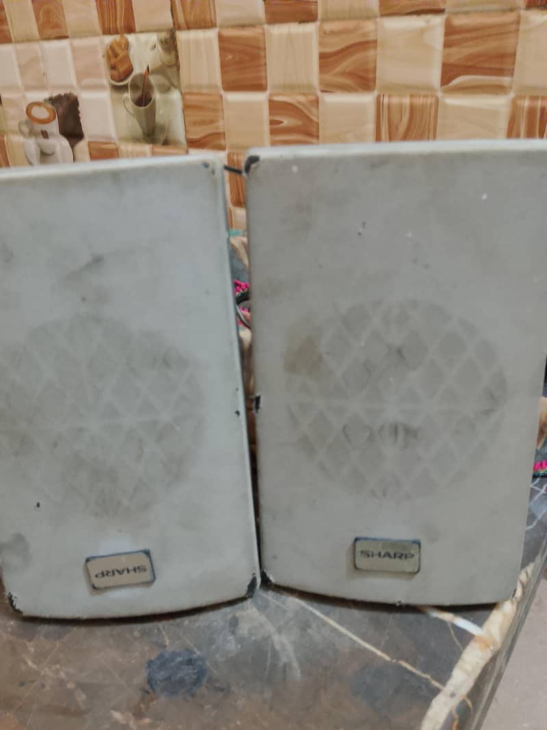 sharp speaker 1