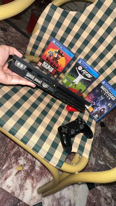 PS4 Slim Edition 500 GB Up For Sale