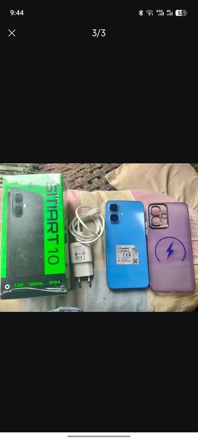 Infinix smart 10 exchange process with iphone xs