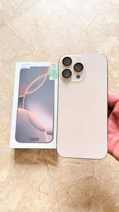 Apple iPhone 16 Pro Max PTA Approved