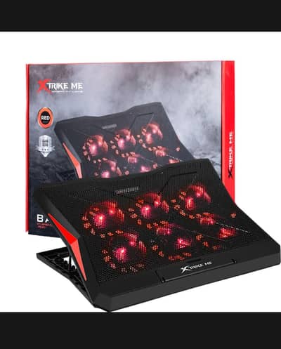XTRIKE ME FN811 Laptop Cooling Pad RGB Adjustable Stand