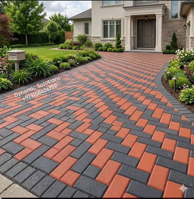 Pavers / paver /  tuff tiles / tile / kerb blocks / concrete flooring