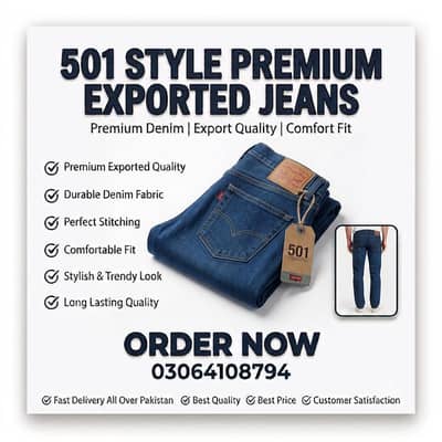 Levis Men’s Jeans | leftovers/Imported Denim Pant 501 stright fit 511