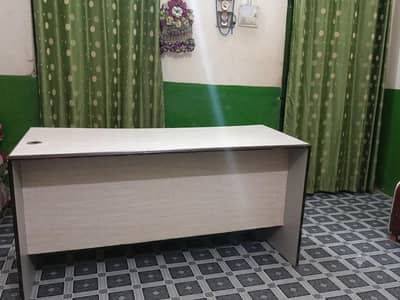 Large Wooden Office Table(5.5 ×2.5 feet)