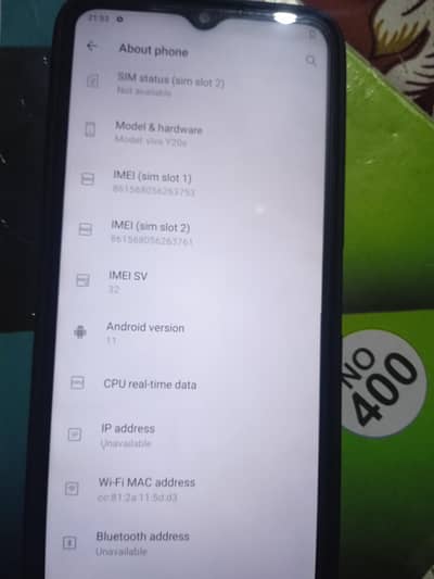 Vivo Y20s