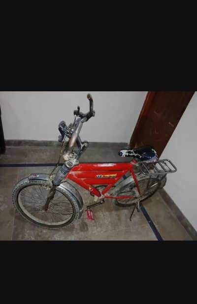 red color used cycle