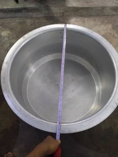 silver patila 10kg chawal+10kg gosth aram sy bnta ha is me