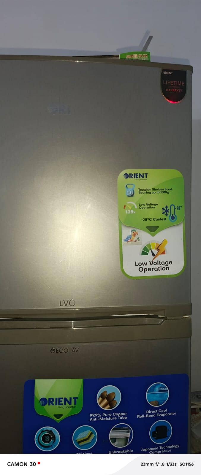 Orient fridge 4