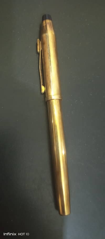 Original Vintage CROSS 1/20 10K Gold Filled Pens. Fountain & BallPoint