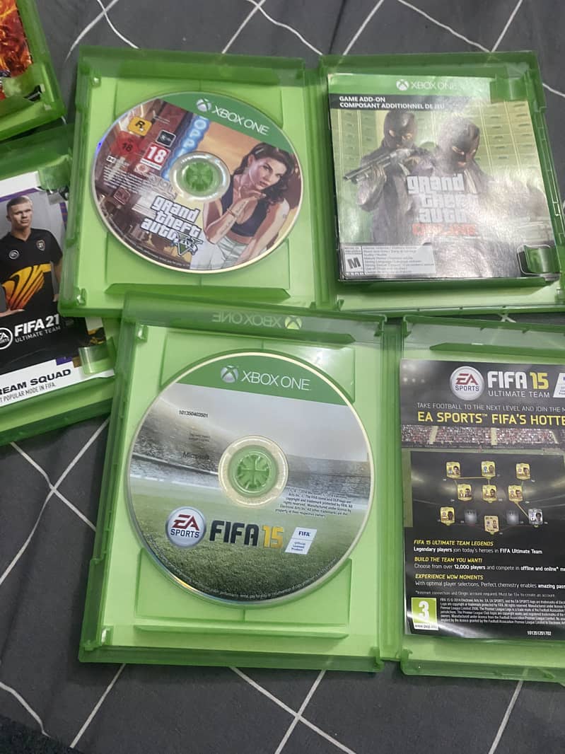 Xbox controller and cds 12