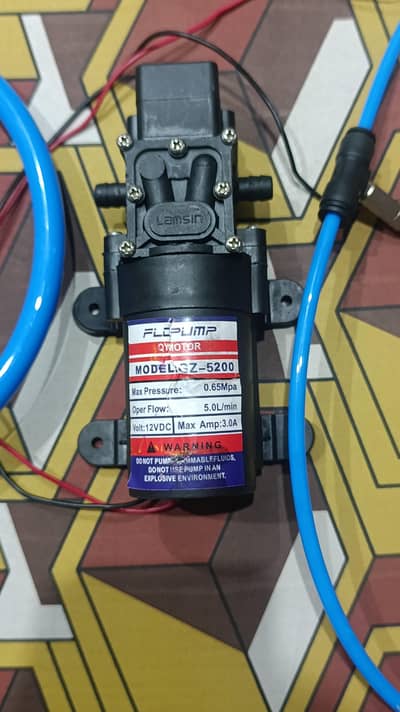 12 volt dc high pressure pump