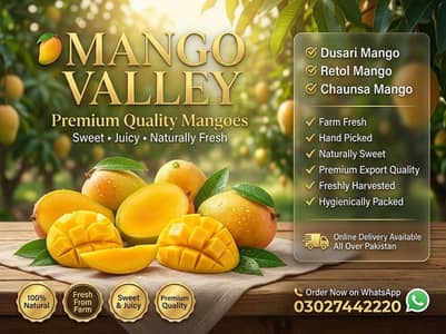 Fresh mangoes