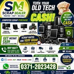 COMPUTER, PC & LAPTOP SCRAP PURCHASE IN BEST MARKET RATES