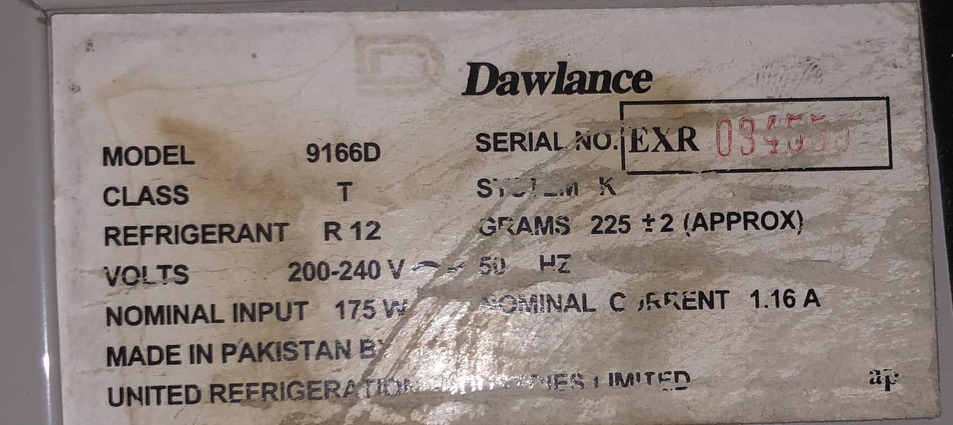 Dawlance Refrigrator 5