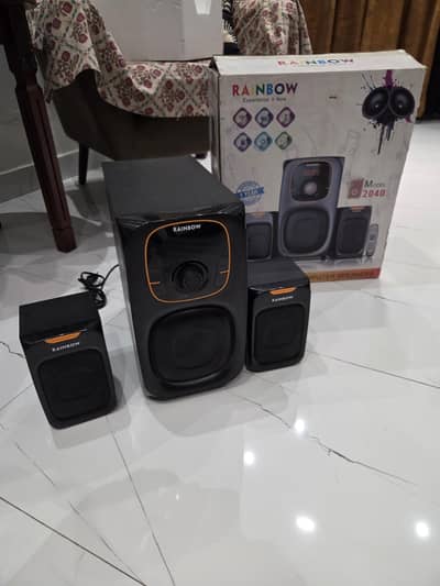 Rainbow 2040 2.1 Ch Speakers with Subwoofer