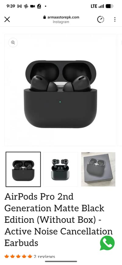 earbuds apple/ pro 2 Gen 2