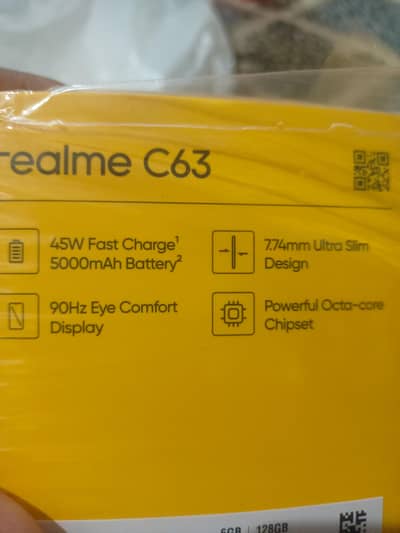 Realme c63  6+128 03007235868