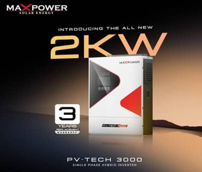 Maxpower Pv-Tec 3000 Hubrid Inverter