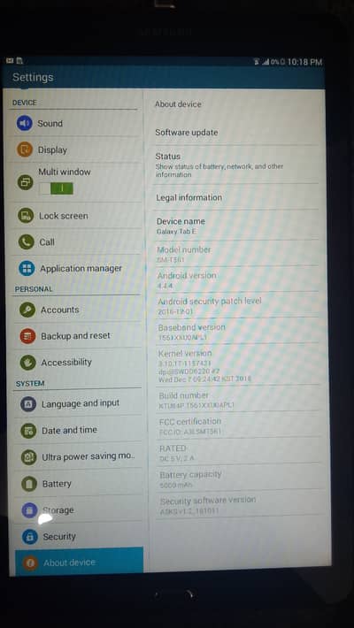 Samsung Galaxy Tab E & Amazon Fire 8 (7th Gen)